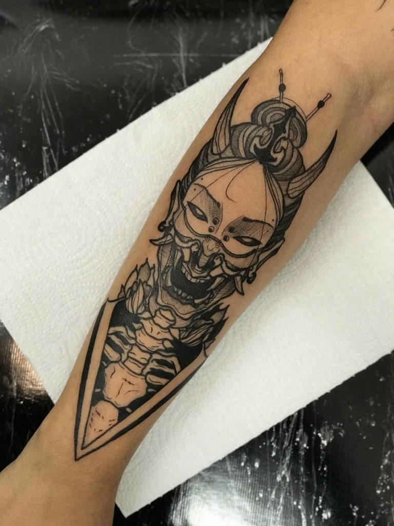 Foto de tatuagem feita por Ricardo Chandley (@rchandley)