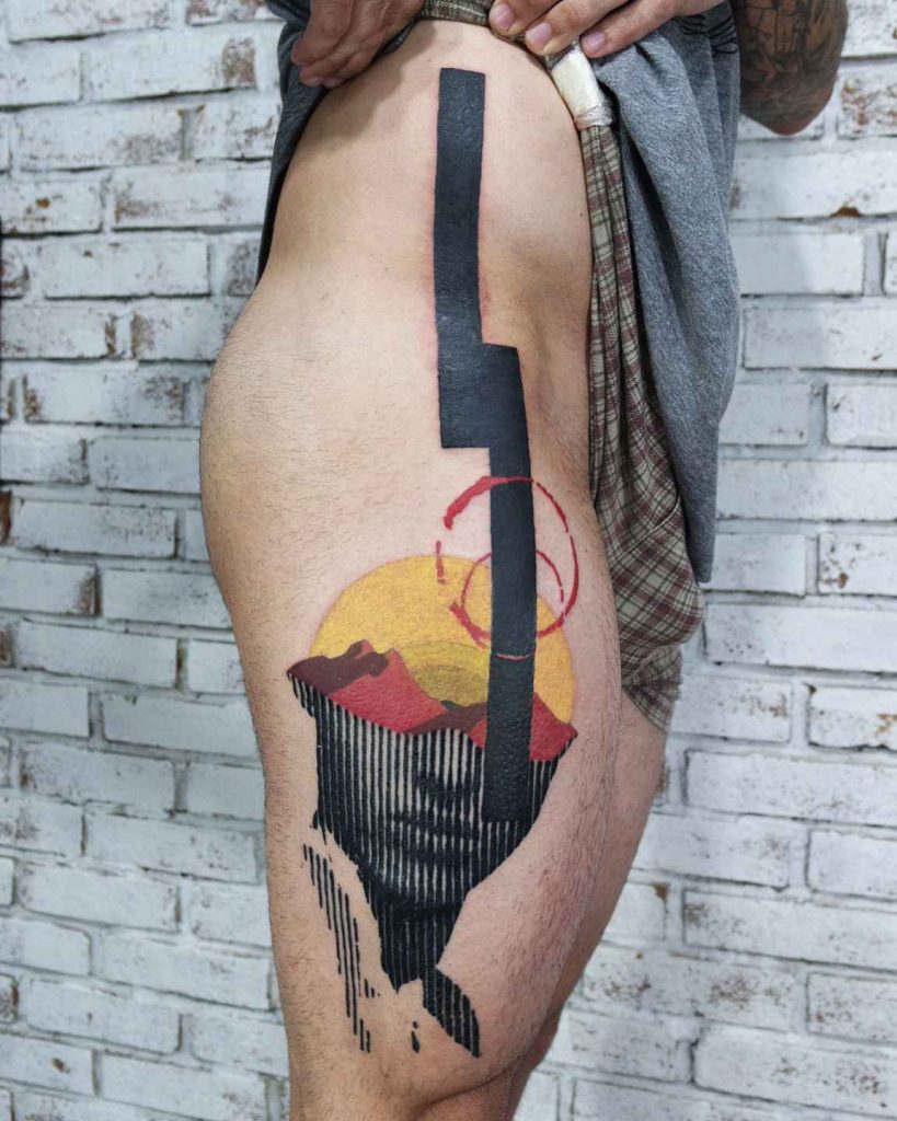 Foto de tatuagem feita por Arem (@arem33)