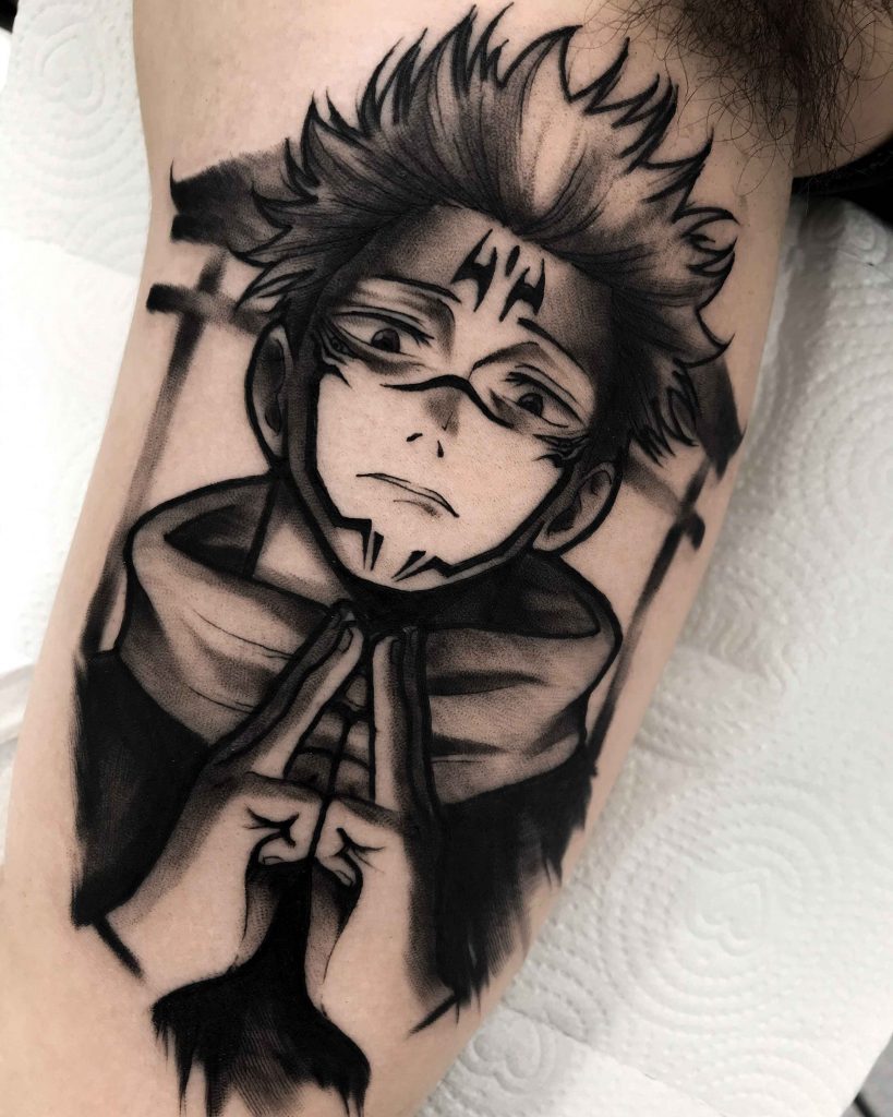 Foto de tatuagem feita por Sérgio Miron (@sergiomironttt)