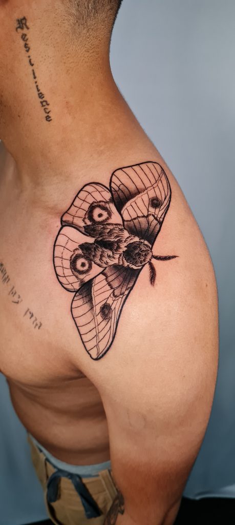 Foto de tatuagem feita por Aline Leal Azevedo (@alinetattoobh)