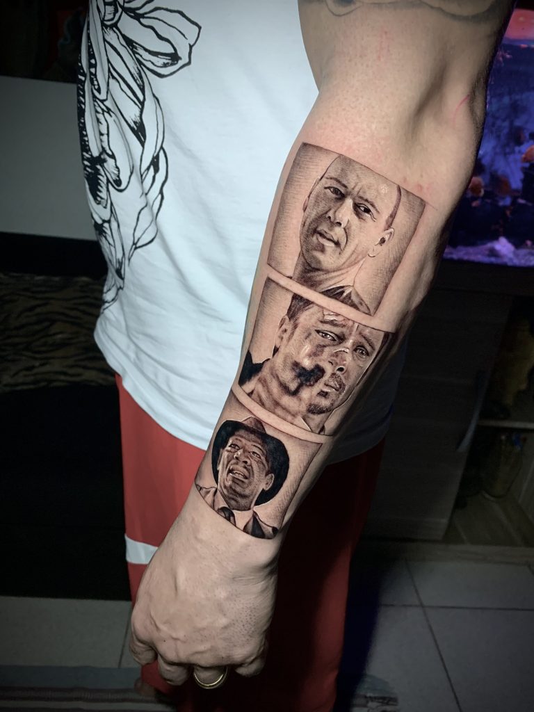 Foto de tatuagem feita por Uncas Celuque (@uncasceluque)