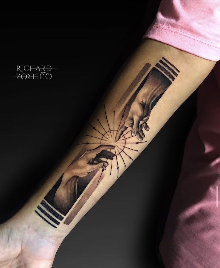 Foto de tatuagem feita por Richard Queiroz (@rick_tattooart)