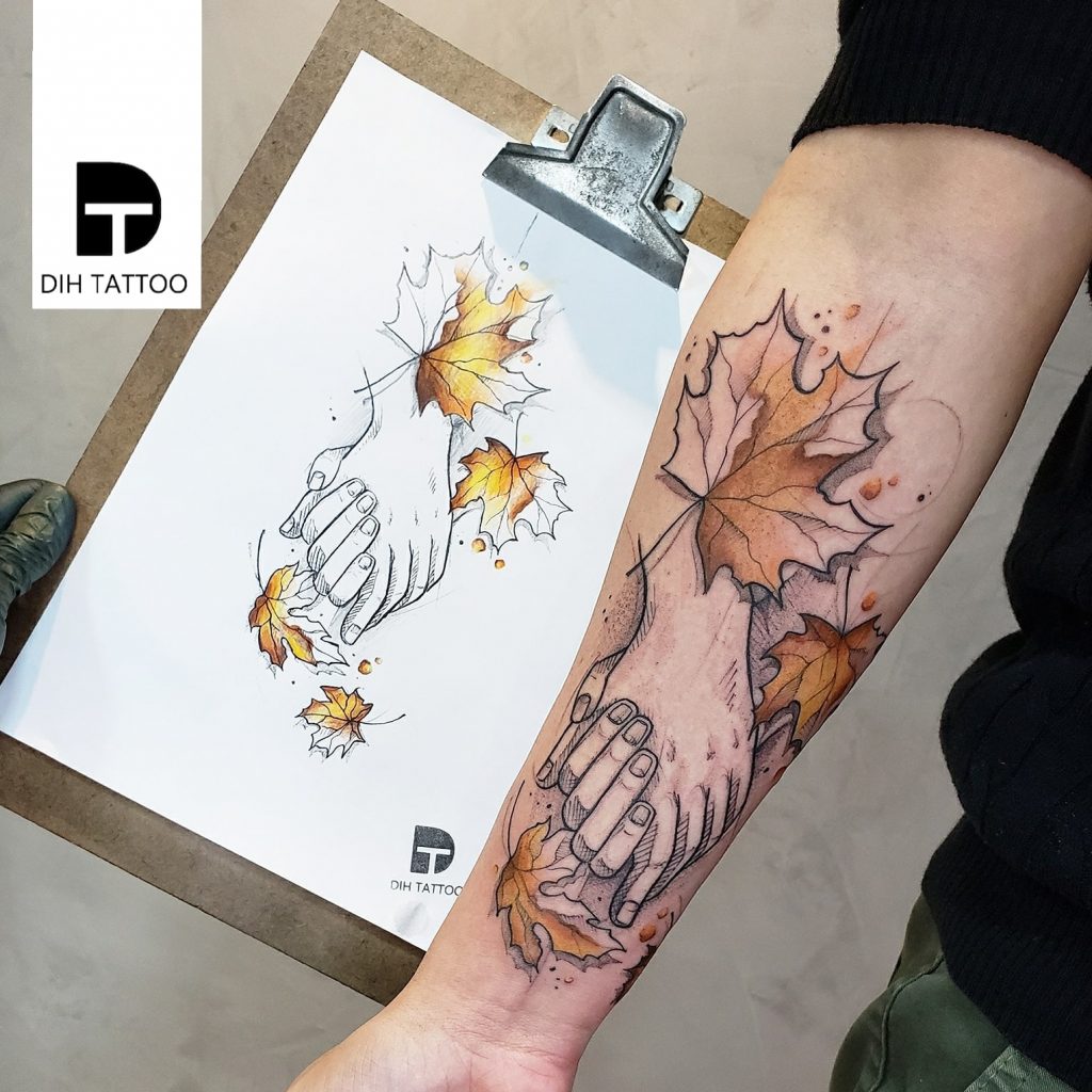 Foto de tatuagem feita por Dih tattoo (@dihartt)