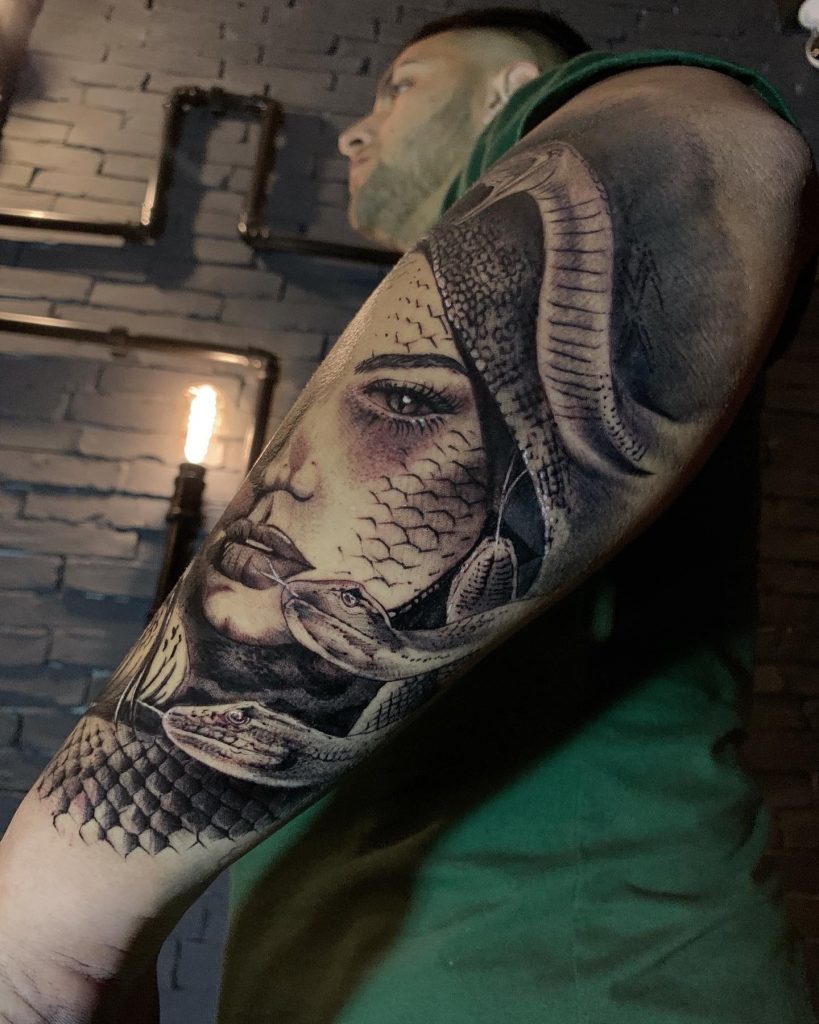 Foto de tatuagem feita por Silas Balaio (@silas_balaio)