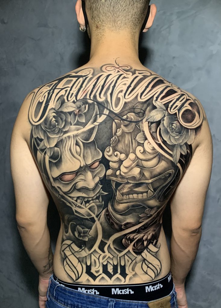 Foto de tatuagem feita por Kaso artes (@kasoartes)