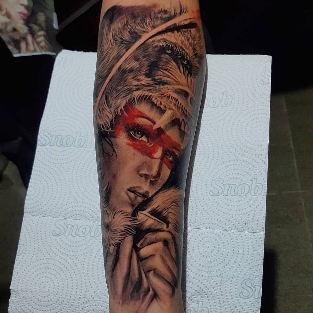 Foto de tatuagem feita por Marcos Junior (@marcosjuniortatuagem)