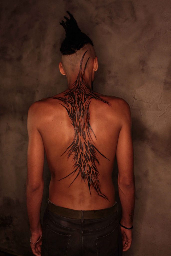 Foto de tatuagem feita por Felipe Colaço (@corpse.ink)