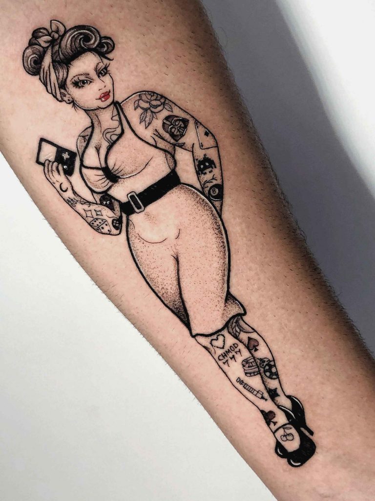 Foto de tatuagem feita por Dany Cintra (@dnycintra)
