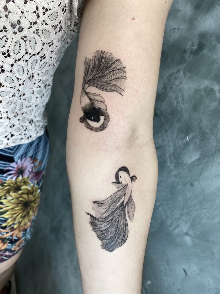 Foto de tatuagem feita por Gagabi (@gagabi.tattoo)
