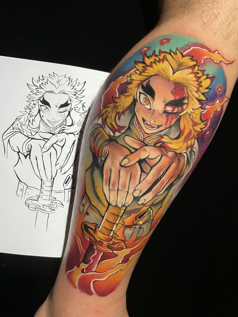 Foto de tatuagem feita por Rafael Schreiber (@rafael_inked)