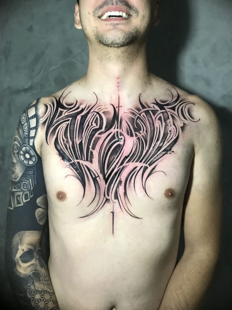 Foto de tatuagem feita por Kaso artes (@kasoartes)
