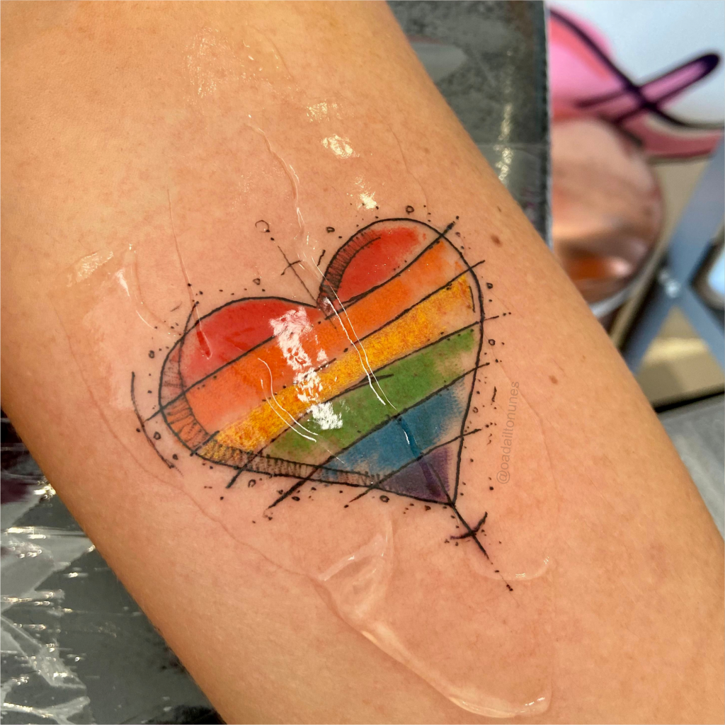 Foto de tatuagem feita por Adailton Nunes (@oadailtonunes)