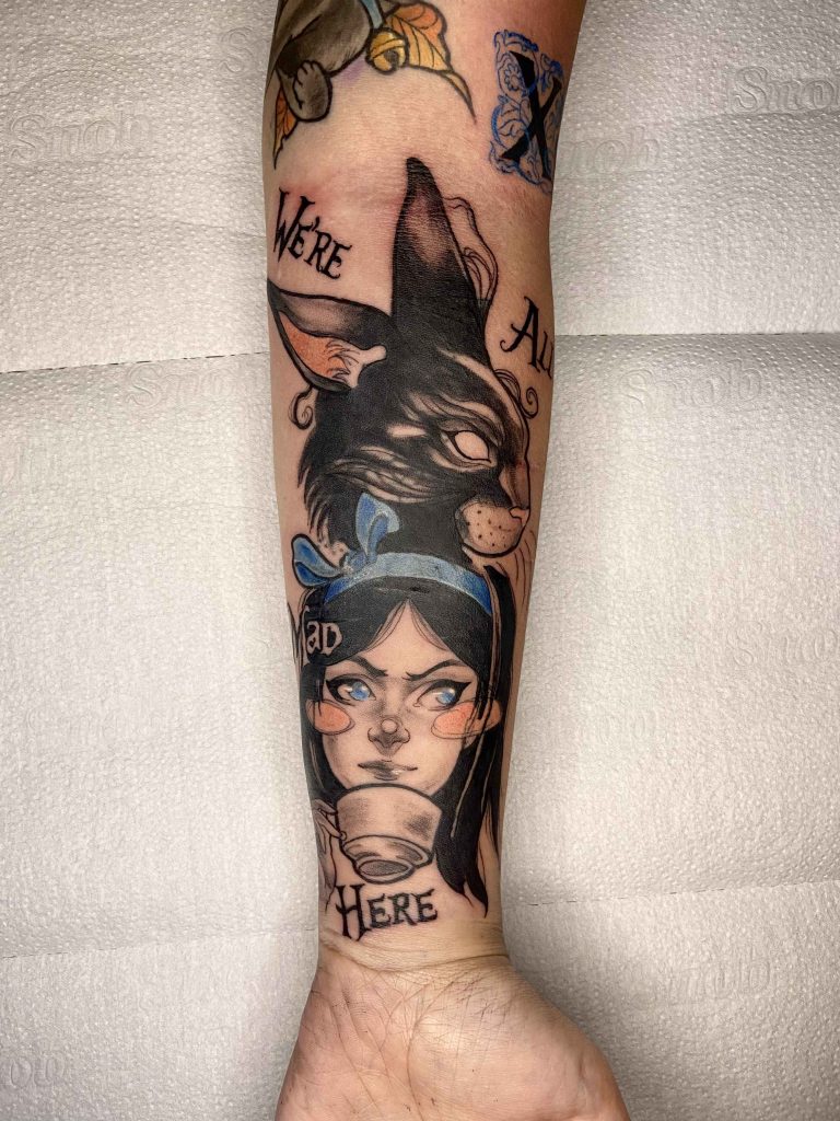 Foto de tatuagem feita por Lyla (@pumpkinlyla)