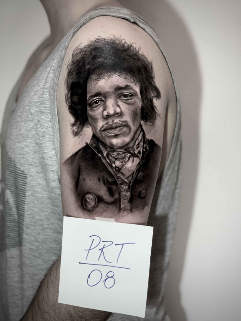 Foto de tatuagem feita por Felipe Matias (@flptattoo)