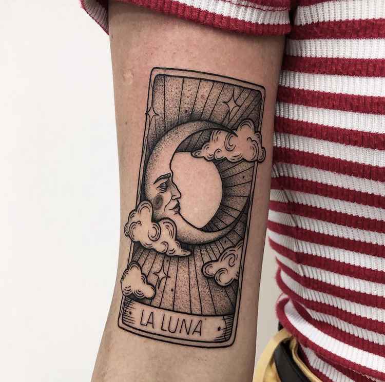 Foto de tatuagem feita por Iris (@iristattoo_)