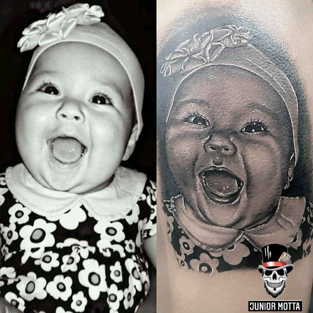 Foto de tatuagem feita por Junior Motta (@juniormota.ltt)