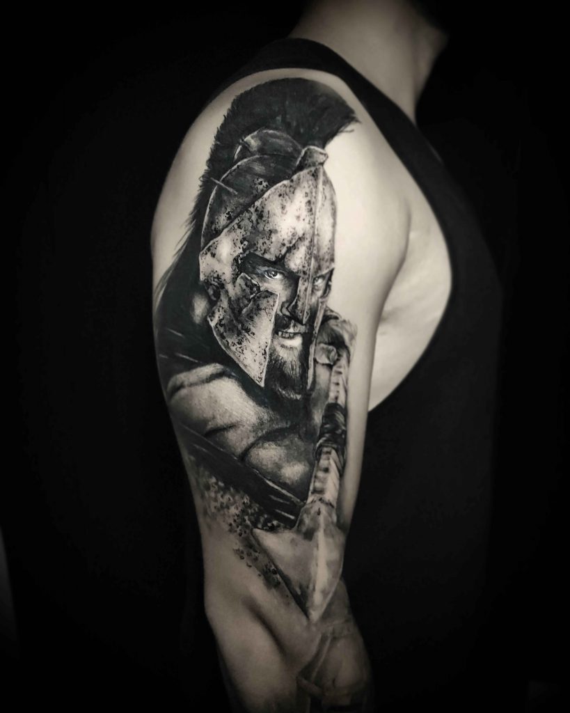 Foto de tatuagem feita por Fernando Arruda (@fertattooarruda)