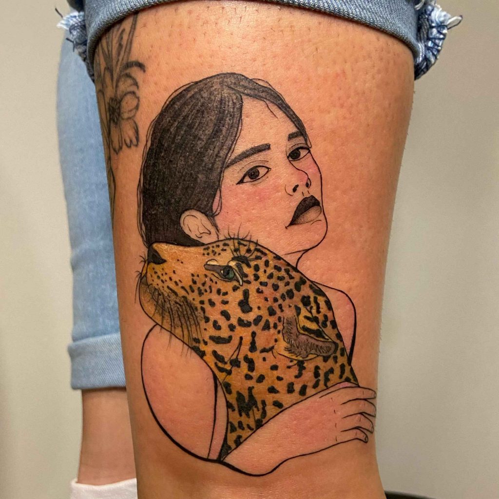 Foto de tatuagem feita por Naiane Takahashi (@naianetakahashi)