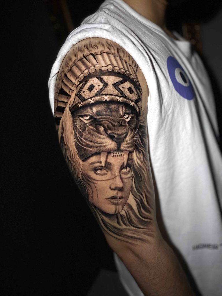 Foto de tatuagem feita por Guilherme Santos Tattoo (@guisantostattoo)