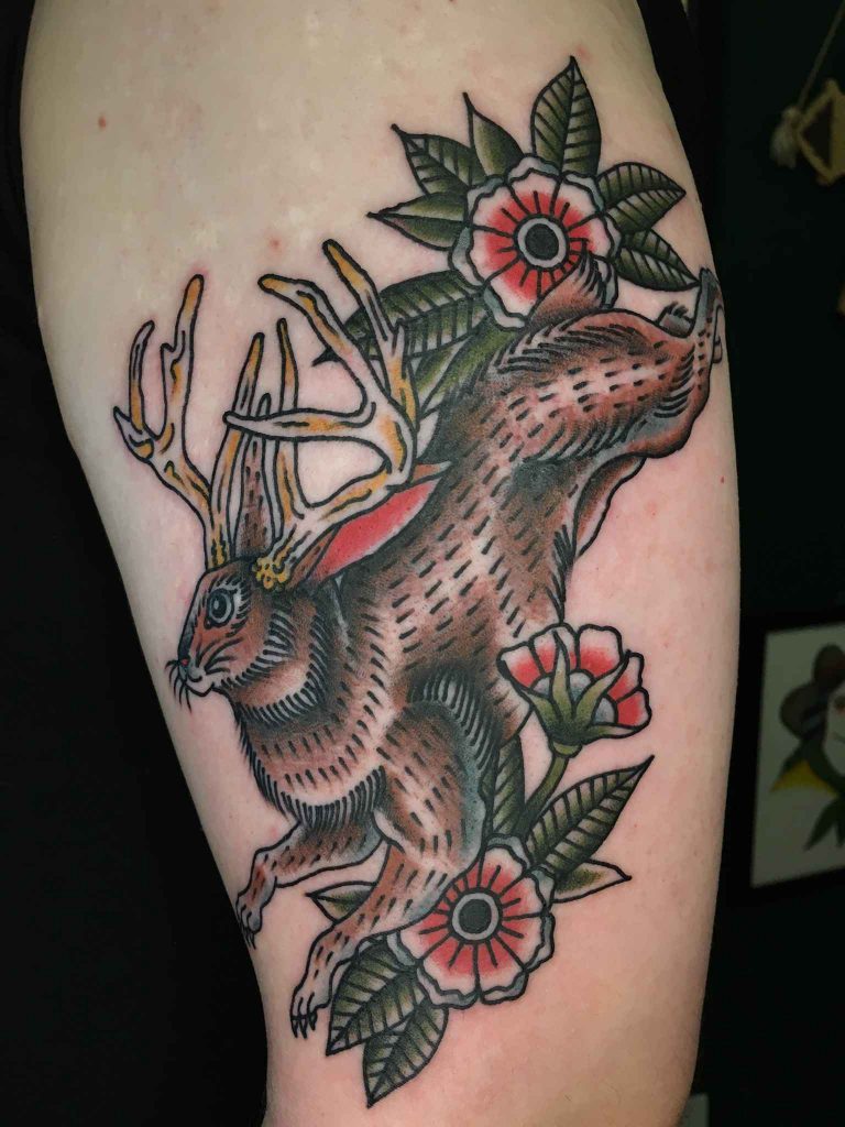 Foto de tatuagem feita por Gustavo Serafim (@tattooserafim)