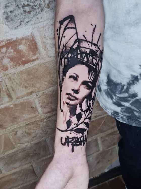 Foto de tatuagem feita por Fabiano Oliveira (@fabianooliveiratattoo)