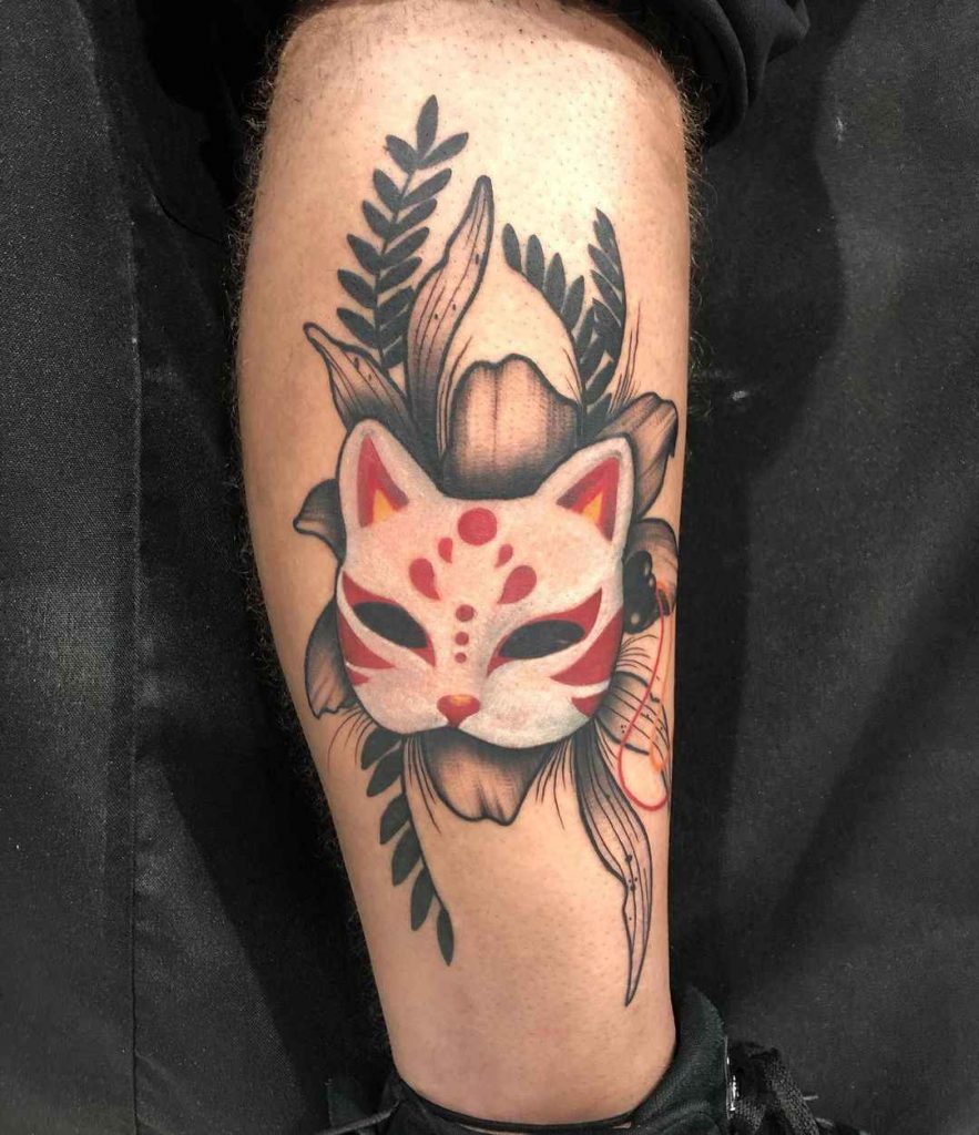 Foto de tatuagem feita por Line Karen (@lineinktattoo_)