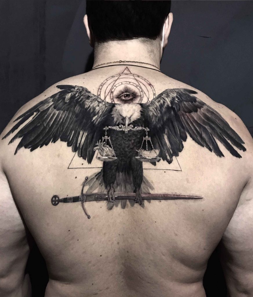 Foto de tatuagem feita por Samuel chaves rebouças (@7chaves.art)