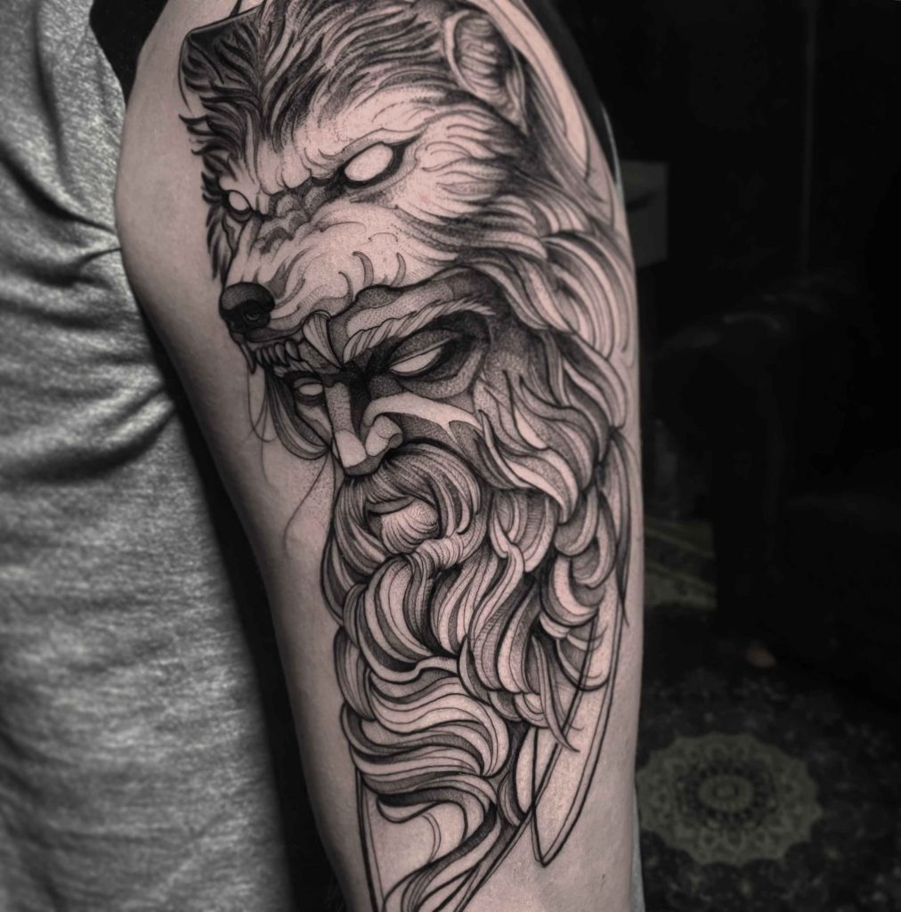 Foto de tatuagem feita por Leandro Amaral (@leandroamaraltattoo)