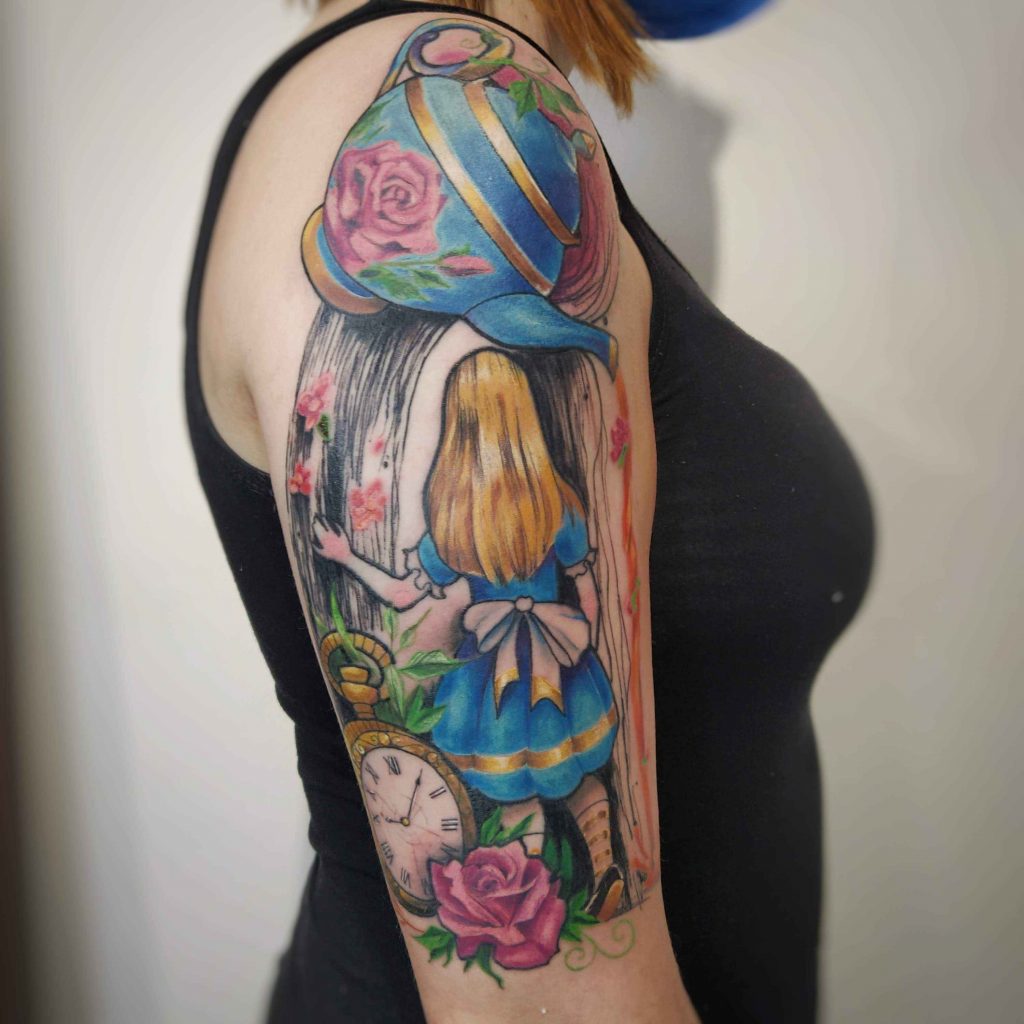 Foto de tatuagem feita por Ela Fialho (@elafialho.tattoo)