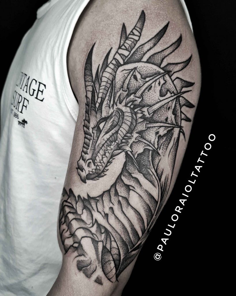 Foto de tatuagem feita por Paulo Raiol (@pauloraioltattoo)