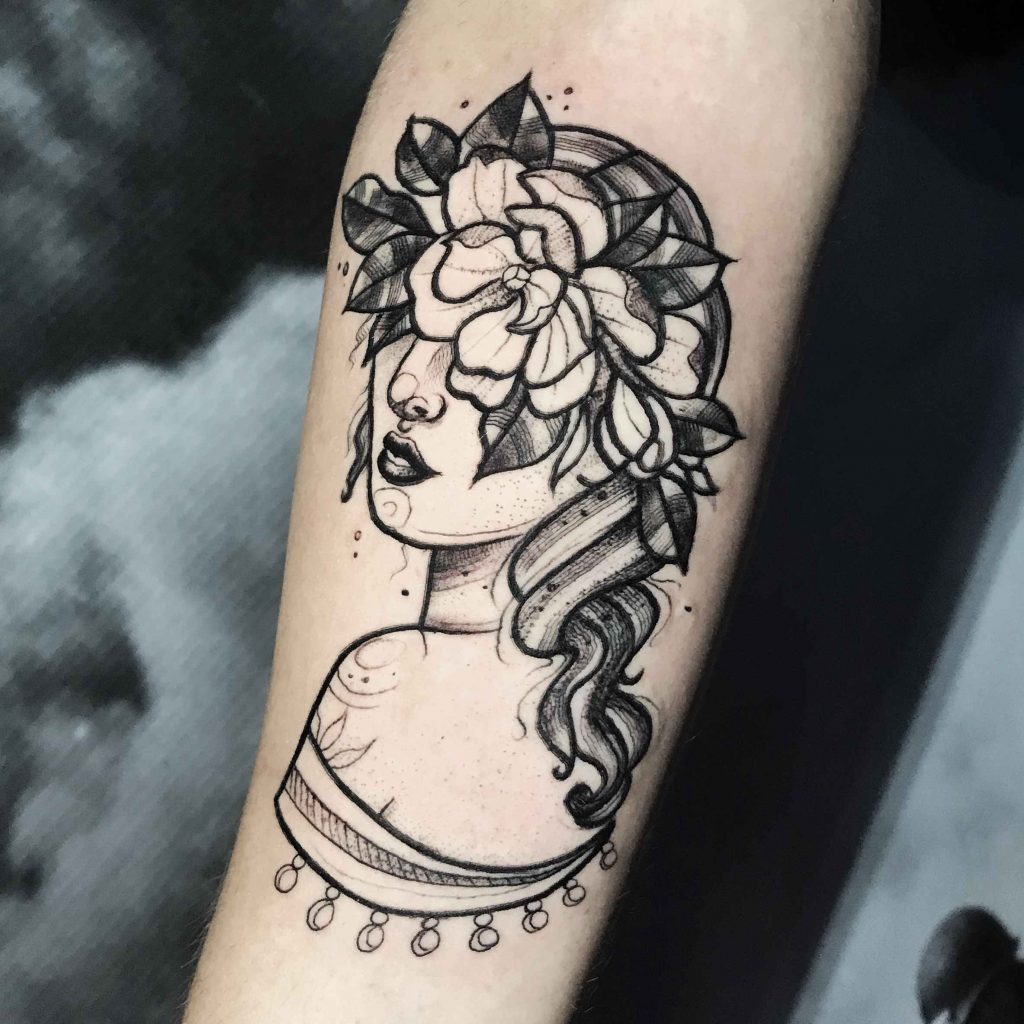 Foto de tatuagem feita por Diani Sarturi (@ohdindi)