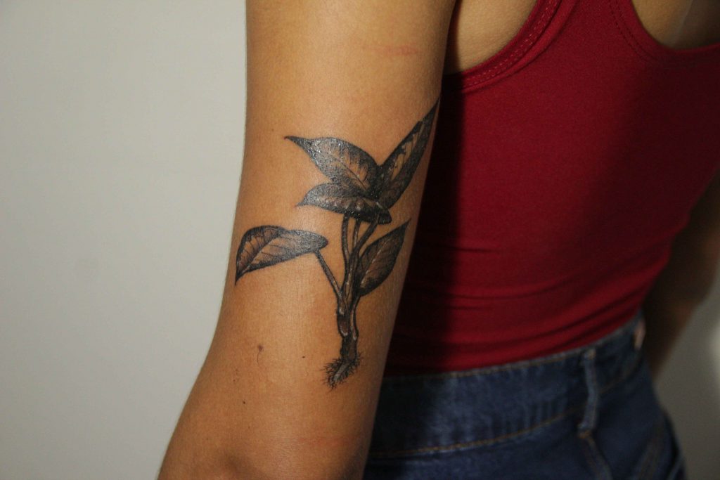 Foto de tatuagem feita por Fabiane Lopes (@fabtatu)