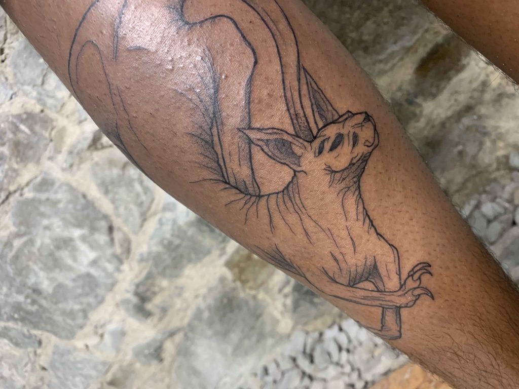 Foto de tatuagem feita por Marcus Santos (@marv.tattoo)