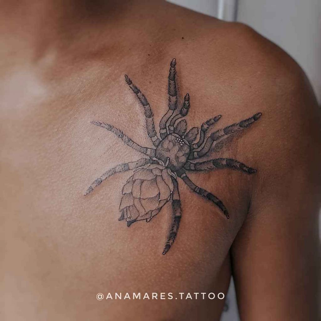 Foto de tatuagem feita por Ana Mares (@anamares.tattoo)