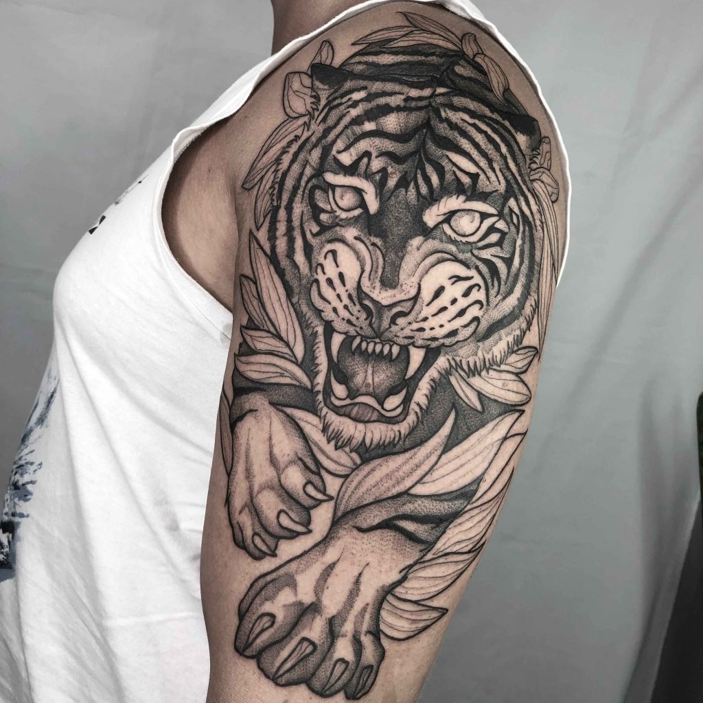 Foto de tatuagem feita por Vittory (@vittory_tattoo)