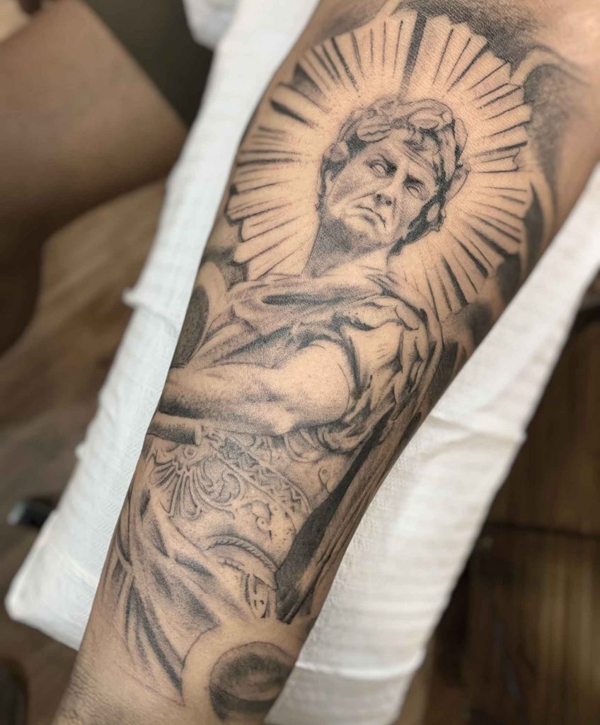 Foto de tatuagem feita por Rafael Gouvêa (@rafaelgouvea_tattoo)