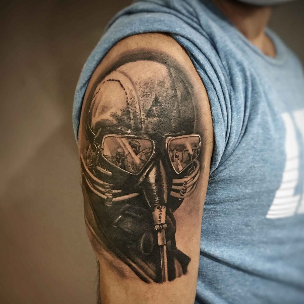 Foto de tatuagem feita por Marcão Tattoo (@marcaotattoo)