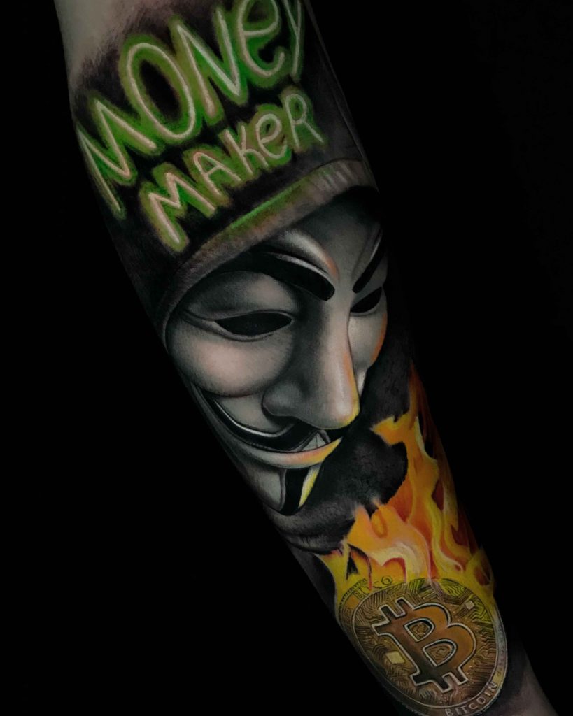 Foto de tatuagem feita por Eduardo maziero (@mazierotattoo)