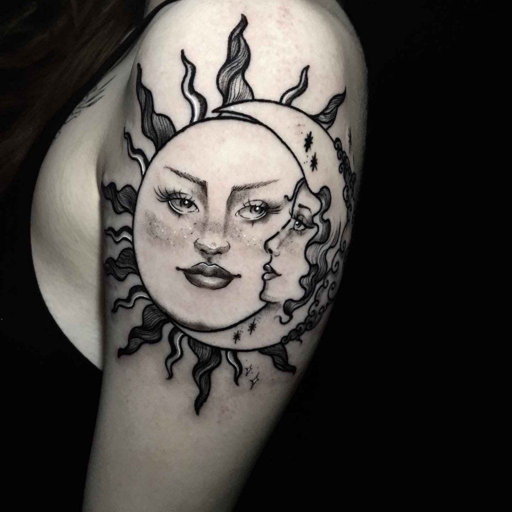 Foto de tatuagem feita por Bheatriz Alencar (@beaga.tattoo)