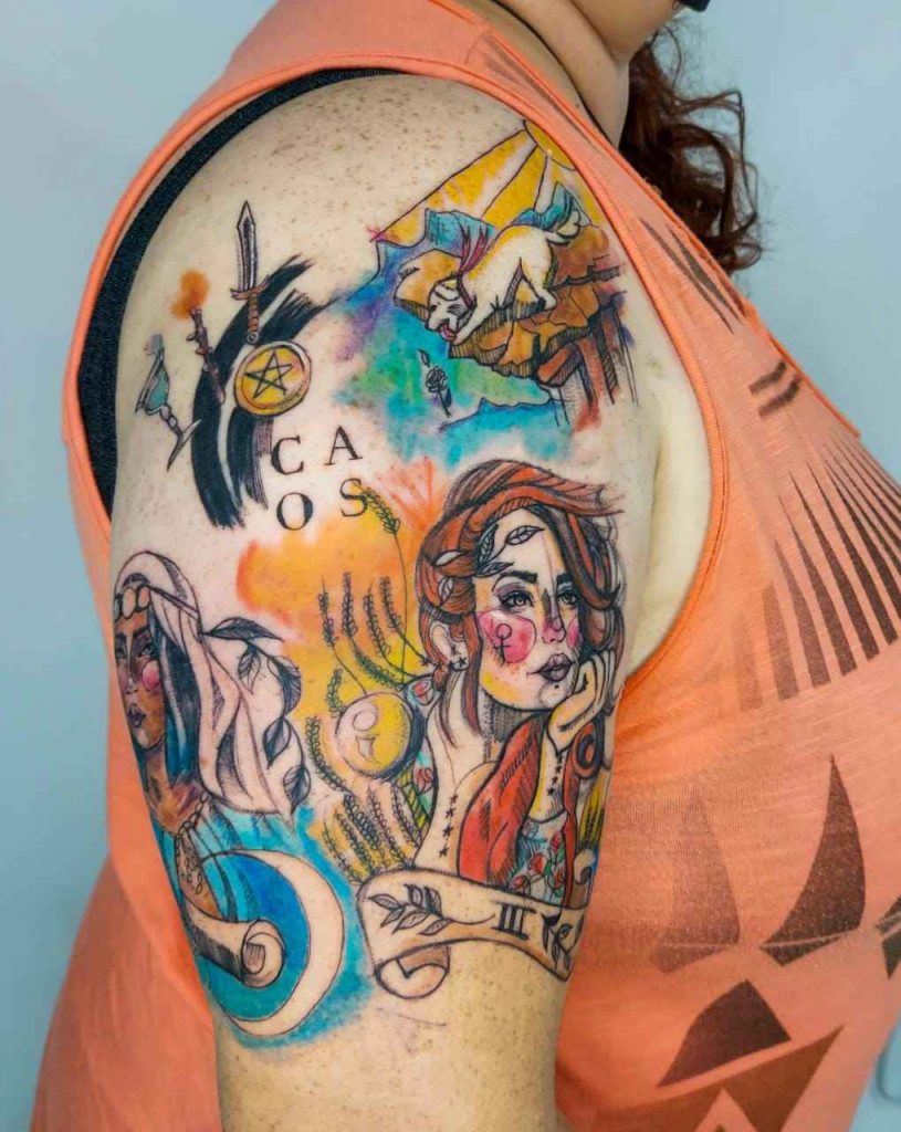 Foto de tatuagem feita por Cor.Aline Studio (@cor.aline.studio)