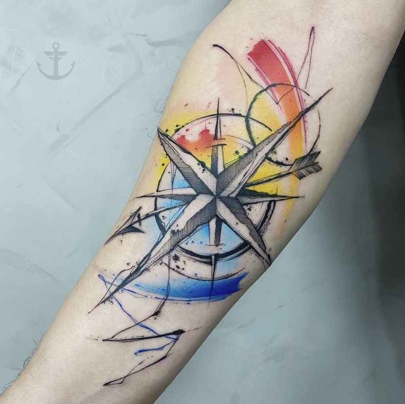 Foto de tatuagem feita por Felipe Bernardes (@felipebernardestattoo)