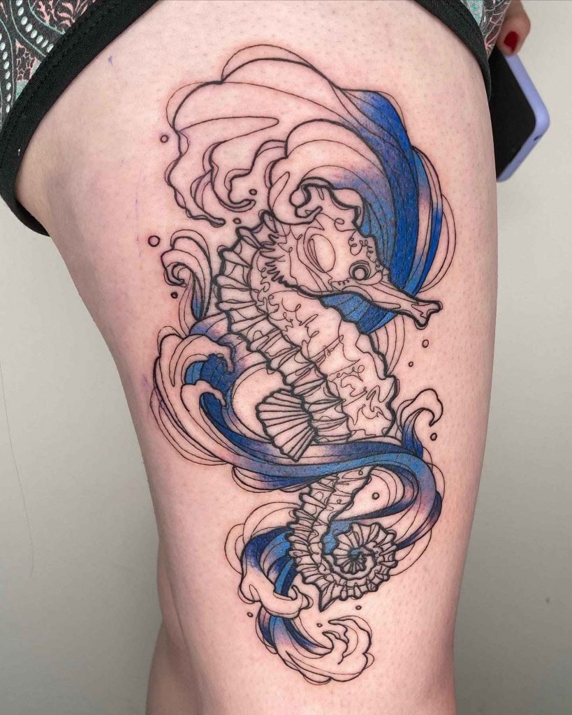 Foto de tatuagem feita por Hitomi Funatsu (@hitomi.funatsu)