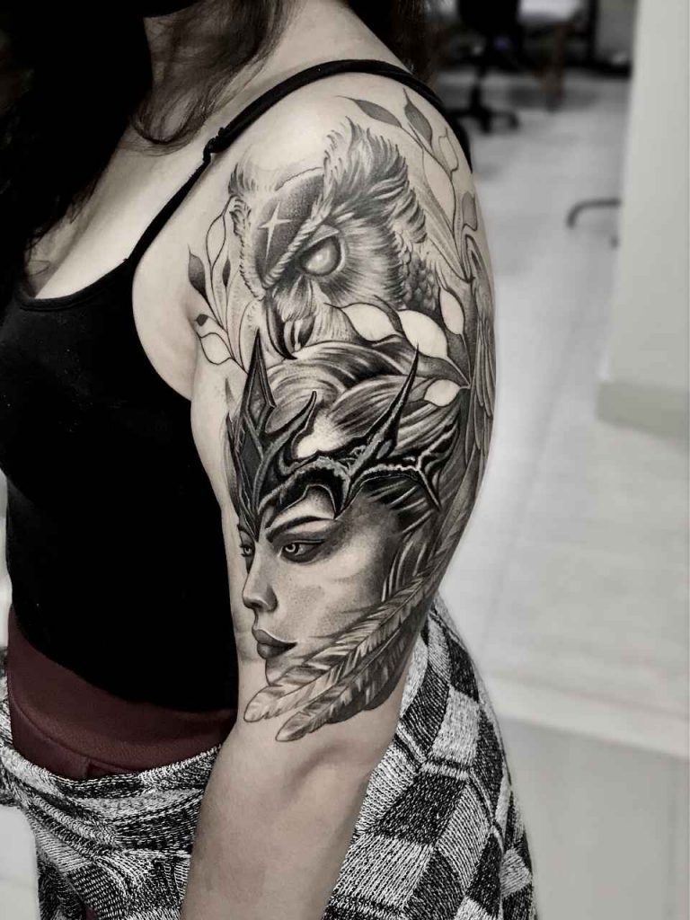 Foto de tatuagem feita por Max Oliveira (@max_tattoo92)