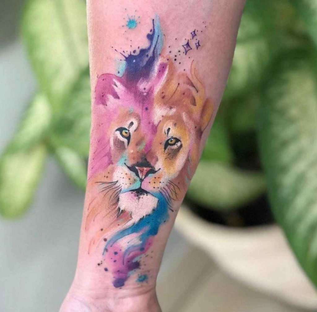 Foto de tatuagem feita por Arthur Oliveira (@arthur.influent)