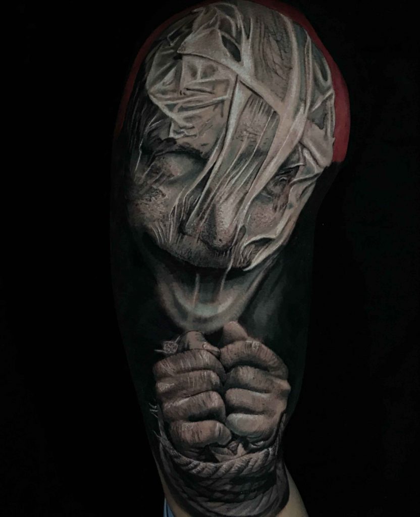 Foto de tatuagem feita por Eduardo maziero (@mazierotattoo)