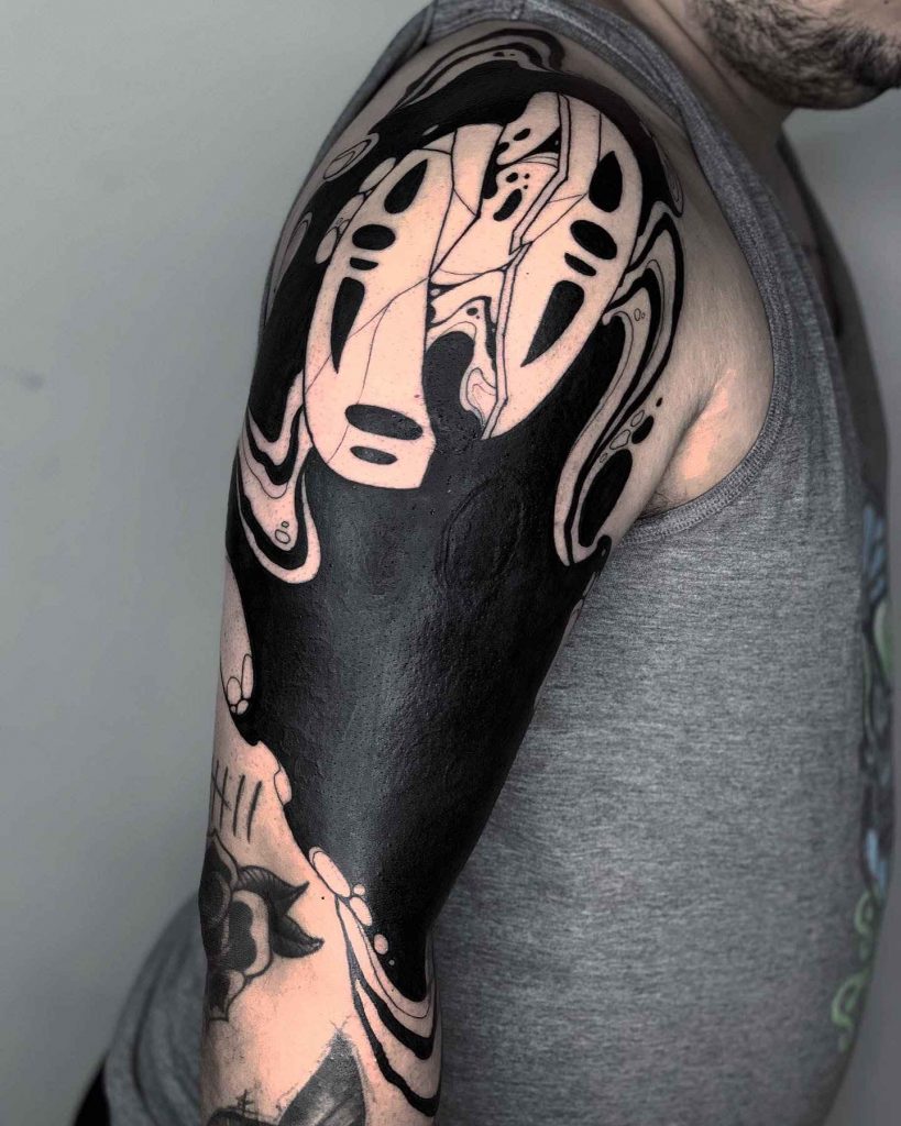 Foto de tatuagem feita por Leonardo Viana (@bigleo.ink)