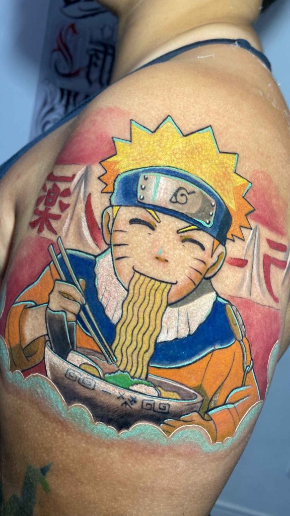 Foto de tatuagem feita por Carla Santana (@csasantana)