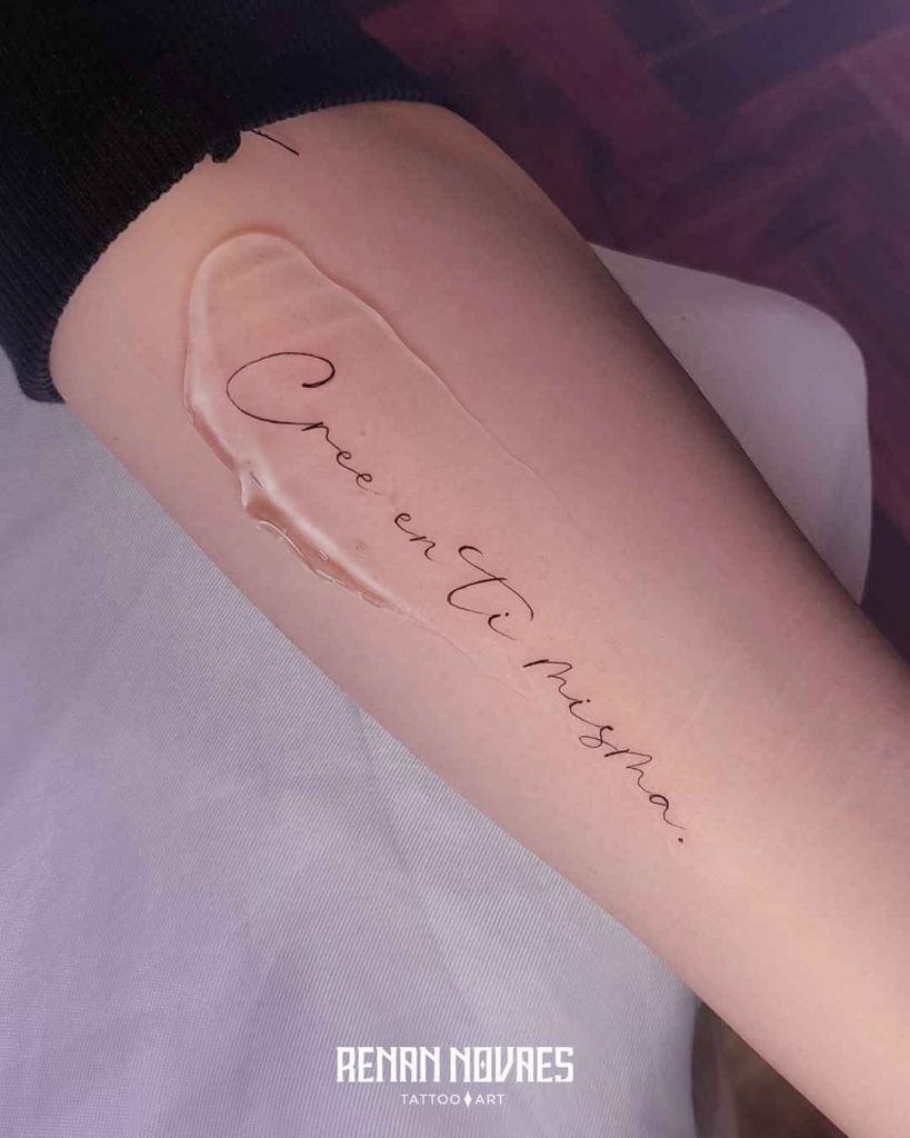 Foto de tatuagem feita por Renan Novaes (@renan.novaes)