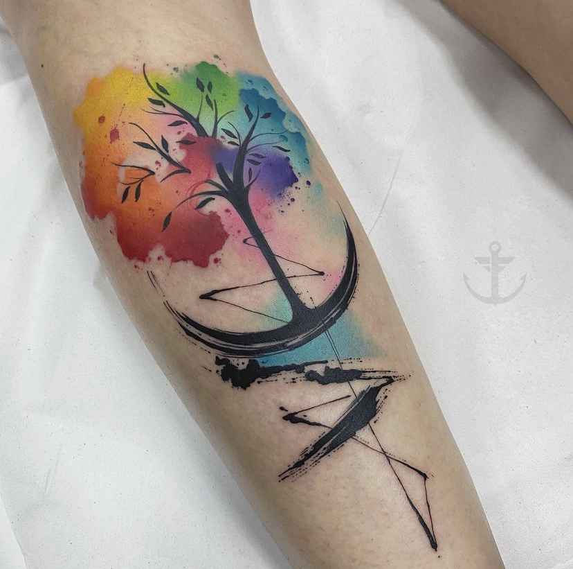 Foto de tatuagem feita por Felipe Bernardes (@felipebernardestattoo)