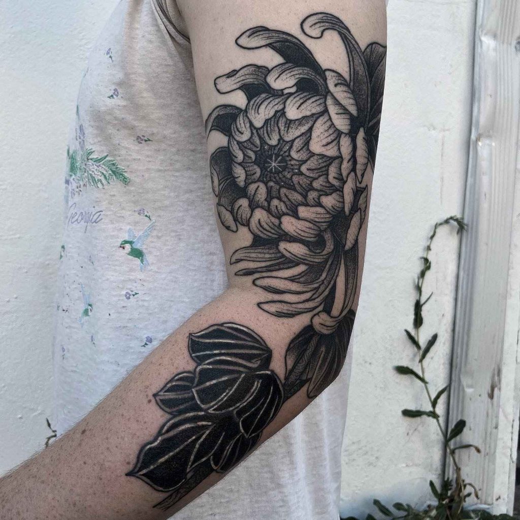 Foto de tatuagem feita por José Marchioli (@josemarchioli)